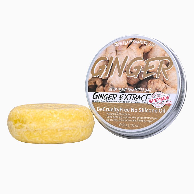 Rosemary Ginger Shampoo Soap Vegan Hair Care Moisturizing Hair Growth Shampoo