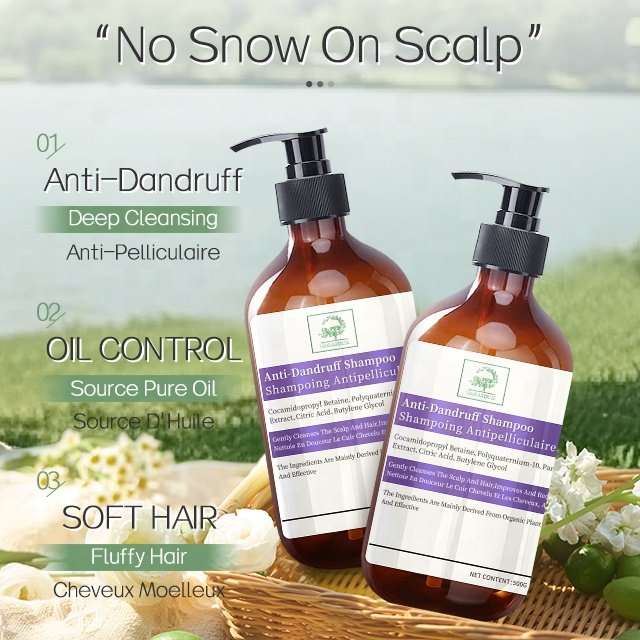 OEM ODM Anti-Dandruff Shampoo For Remove Scalp Buildup Anti-Itch And Dandruff Shampoo