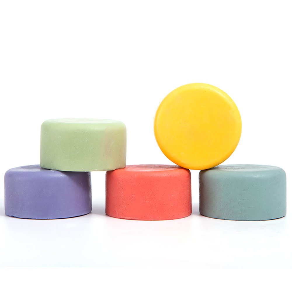 Eco-Friendly Natural Plant-Based Formula 2 in 1 Suitable Shampoo and Conditioner Bar for Dual-Action Hair Care