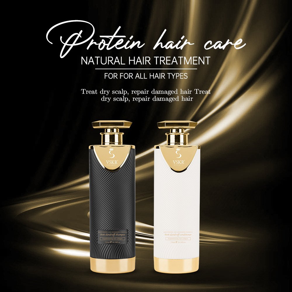 OEM ODM Wholesale Natural Hair Care Set Hair Repair Organic Moisturizing Best Brzailian Protein Shampoo And Conditioner