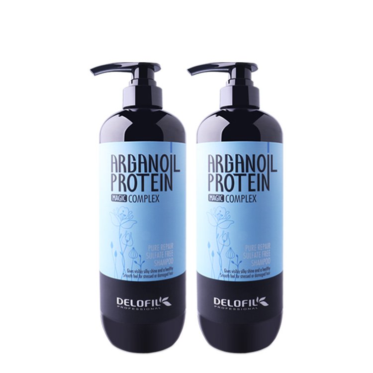 Repair rough Restore hair shine soft hair care kit sulfate free natural Shampoo conditioner argan oil hair care set