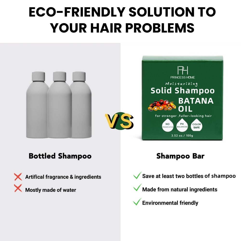 Wholesale Batana Solid Shampoo Herbal Hair and Scalp Treatment Strengthens Hair Prevents Breakage and Repairs Hair Follicles