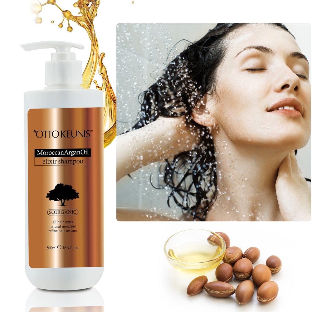 Private label hydrating & nourish argan oil shampoo conditioner mask argan hair oil small set hair care products for black women