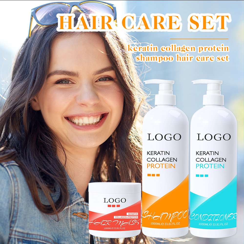 Pro Techs Your Brands Keratin Moisturizing Queen Protein Brazilian Perfume Oem Hair Shampoo And Conditioner Set 500Ml