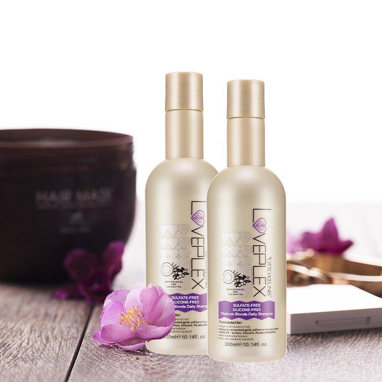 Wholesale Private Label Professional Salon Daily Use Hair Blonde Color Protect Anti Yellow Purple Shampoo