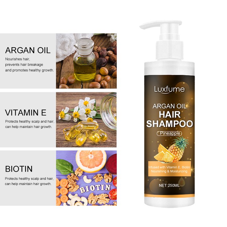 OEM/ODM Natural Hair Care Products Argan Oil Shampoo Conditioner Hair Mask for Hair Salon