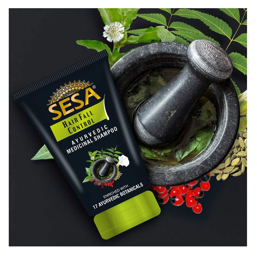 Sesa Ayurvedic Medicinal Shampoo hair fall control,bulk supplier India