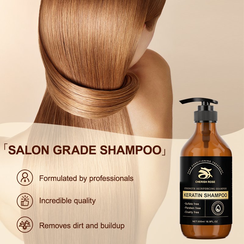 HuaXia Dry Hair Immediate Treatment Keratin Shampoo And Conditioner For Damaged Hair All Hair Types