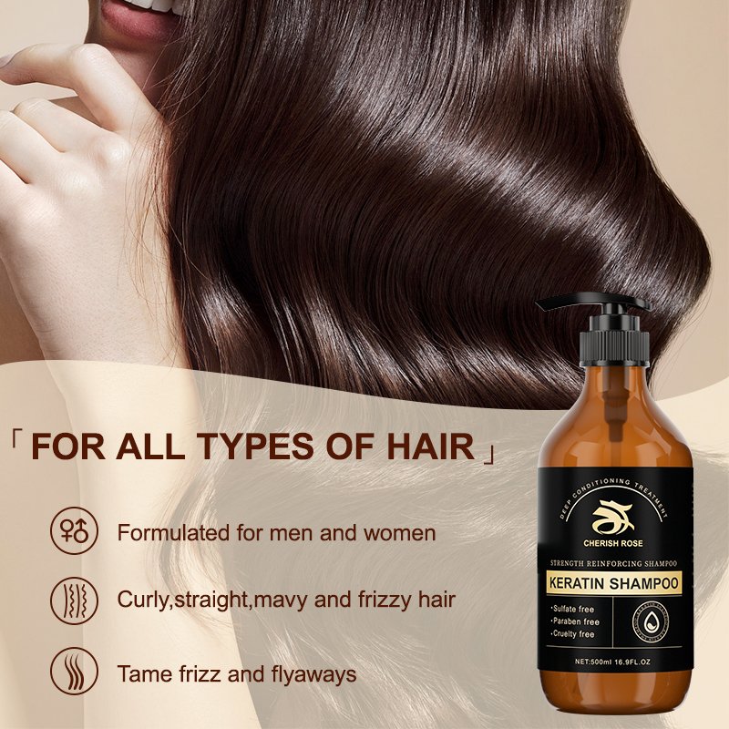HuaXia Dry Hair Immediate Treatment Keratin Shampoo And Conditioner For Damaged Hair All Hair Types