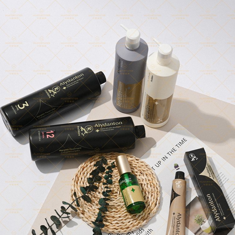 Huati Sifuli Alydanton 800ml hair shampoo and conditioner professional mask natural hair private label sampoo em barras escurece