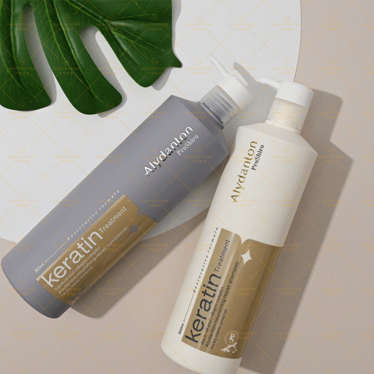 Huati Sifuli Alydanton 800ml hair shampoo and conditioner professional mask natural hair private label sampoo em barras escurece