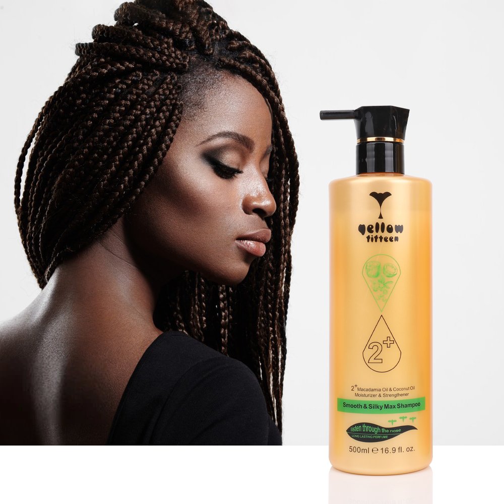 Anti Dandruff Moisture Natural Coconut Oil Max Strength Hair Shampoo for Virgin Damaged Kinky Hair