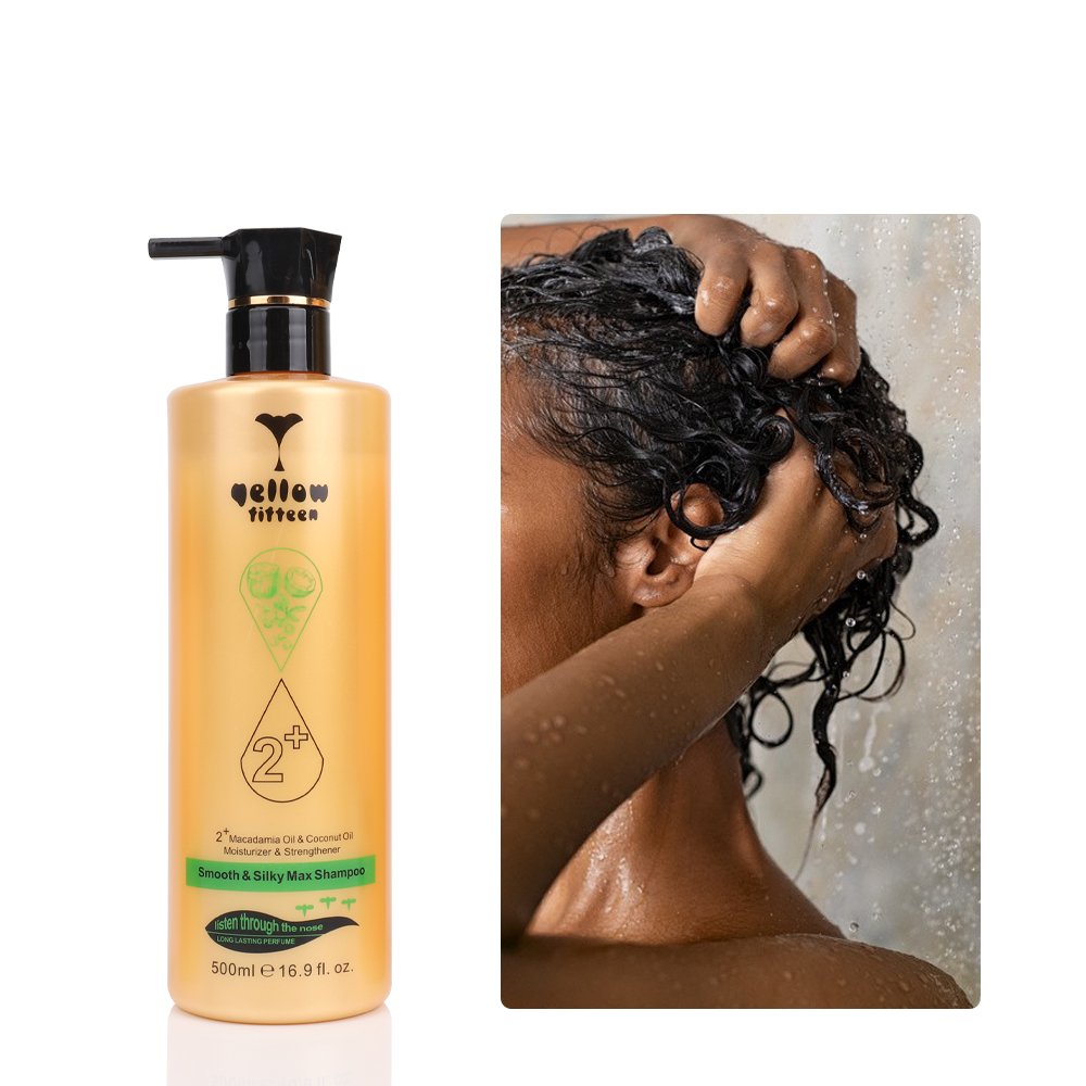 Anti Dandruff Moisture Natural Coconut Oil Max Strength Hair Shampoo for Virgin Damaged Kinky Hair