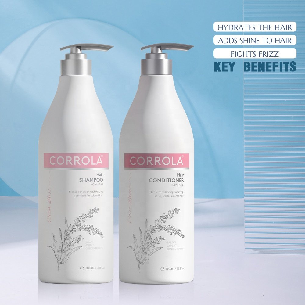 Factory Wholesale 1000ml Citric Acid Shampoo And Conditioner Set