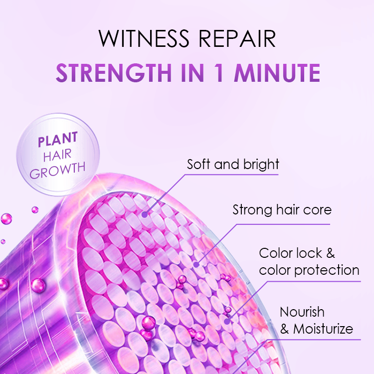 Factory Custom Logo and Packaging Reduces Hair Loss Organic Hair Growth Castor Oil Shampoo for All Hair Types