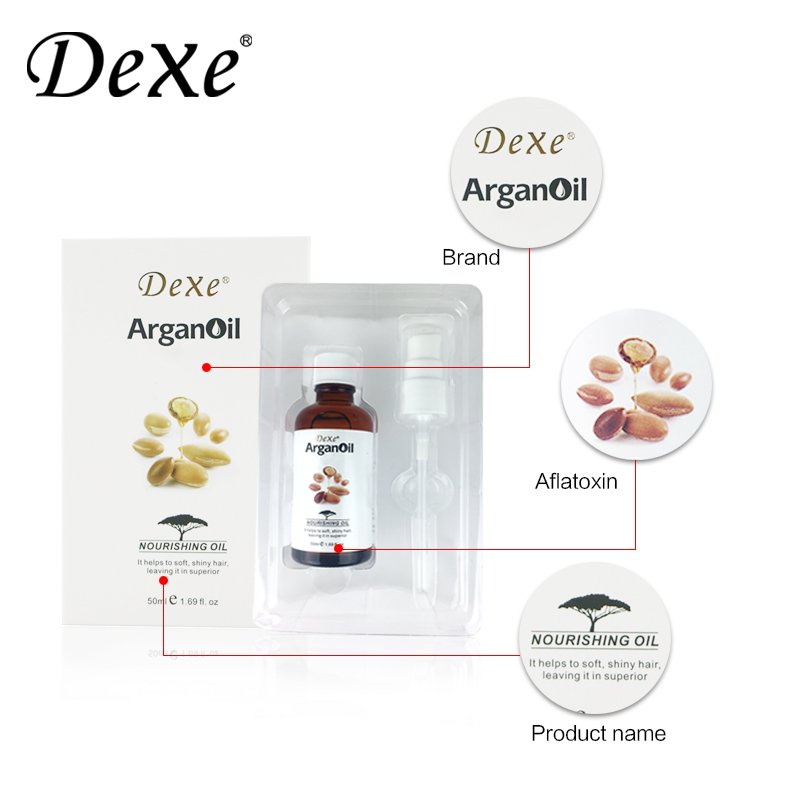 Factory supplier Dexe organic argan oil shampoo hair care product/bulk shampoo