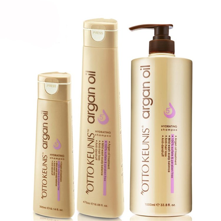 Wholesale factory price barrel products OTTO KEUNIS 5+ argan oil hydrating shampoo 5L 25L 50L in bulk