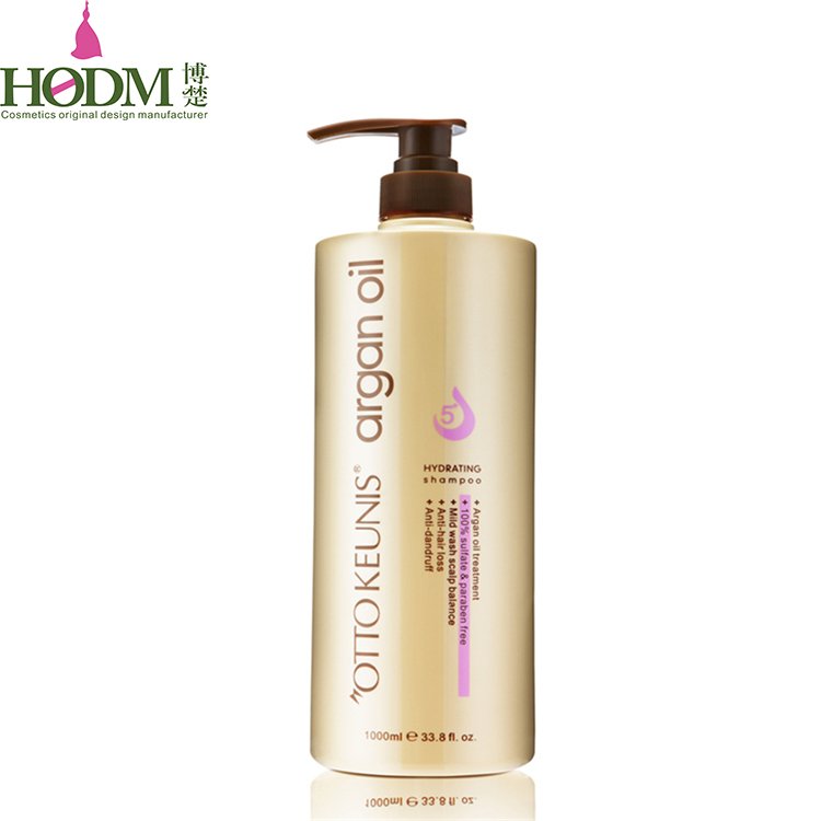 Wholesale factory price barrel products OTTO KEUNIS 5+ argan oil hydrating shampoo 5L 25L 50L in bulk