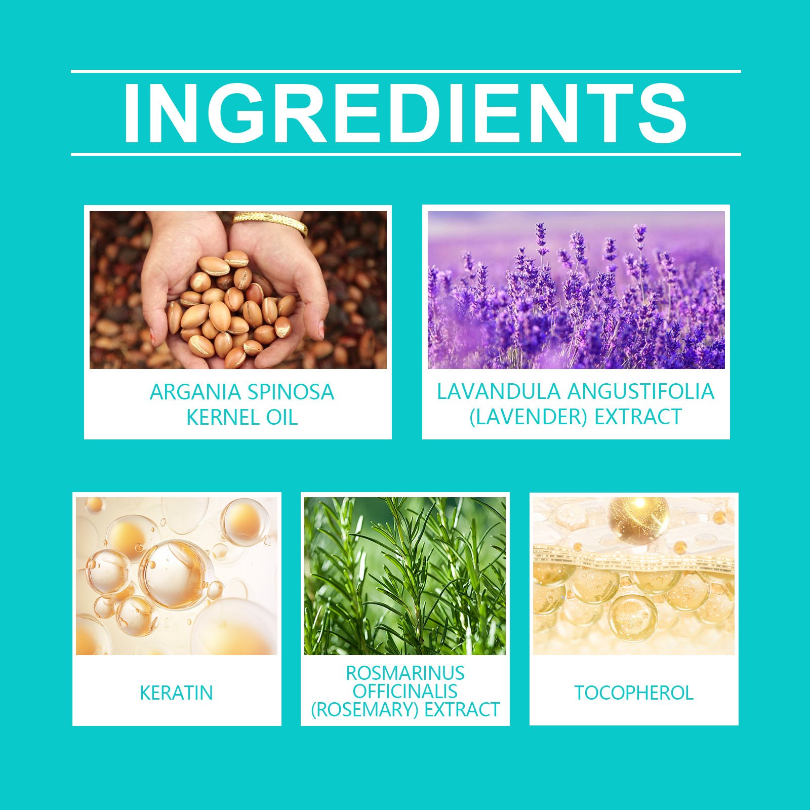 Wholesale custom argan lavebula keratin rosemary hair shampoo And Conditioner For Hair Growth