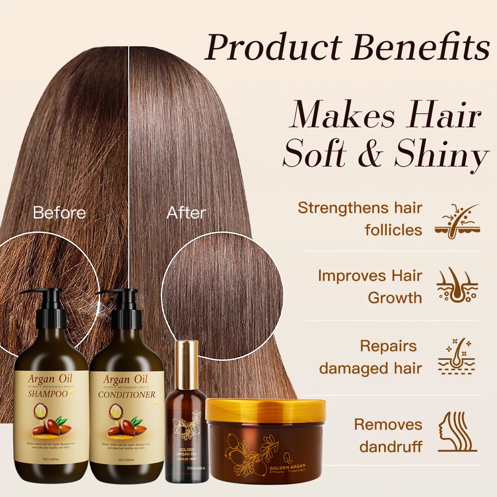 Private Label Afro Hair Care Set Curly Shampoo Natural Organic Africa 4C Hair Shampoo And Conditioner For Black Women