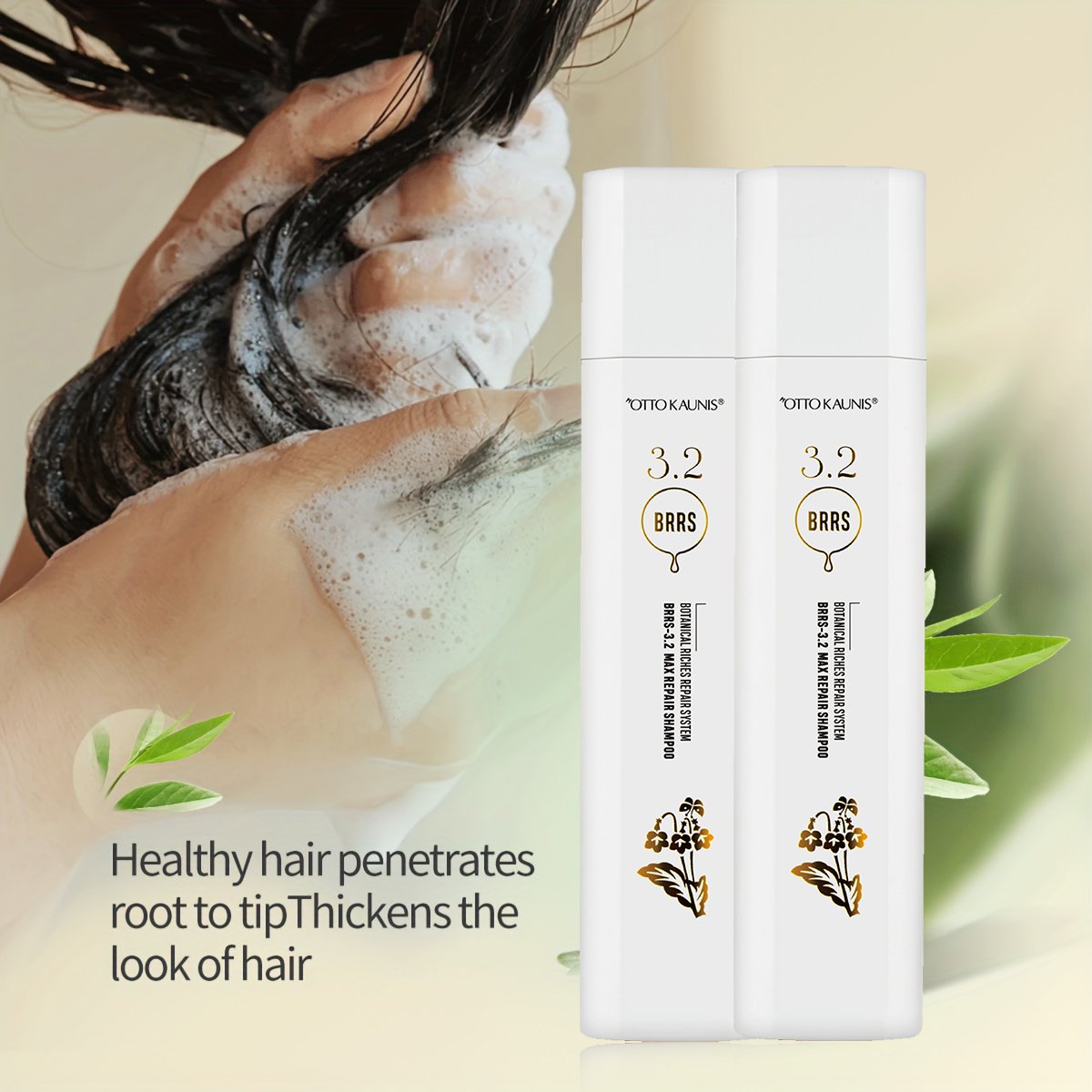 Fluffy Scalp, Anti Itching, Oil Control, Smooth Moisturizing Anti Dandruff Shampoo