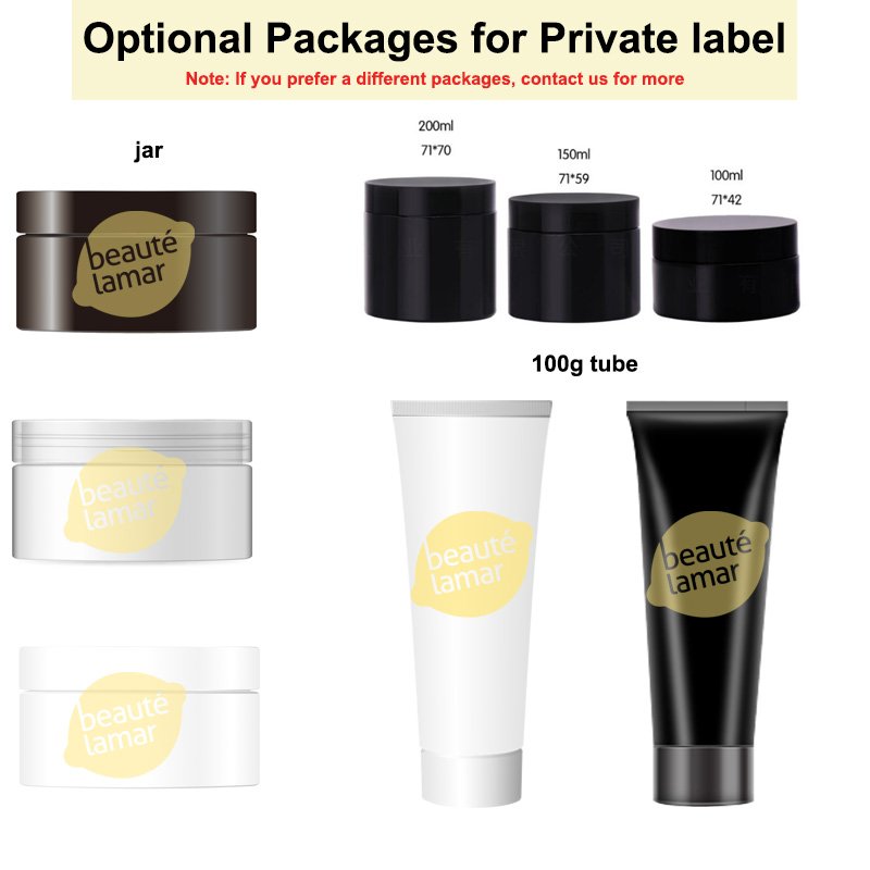 OEM private label Sea Salt hair treatment shampoo scalp scrub exfoliator