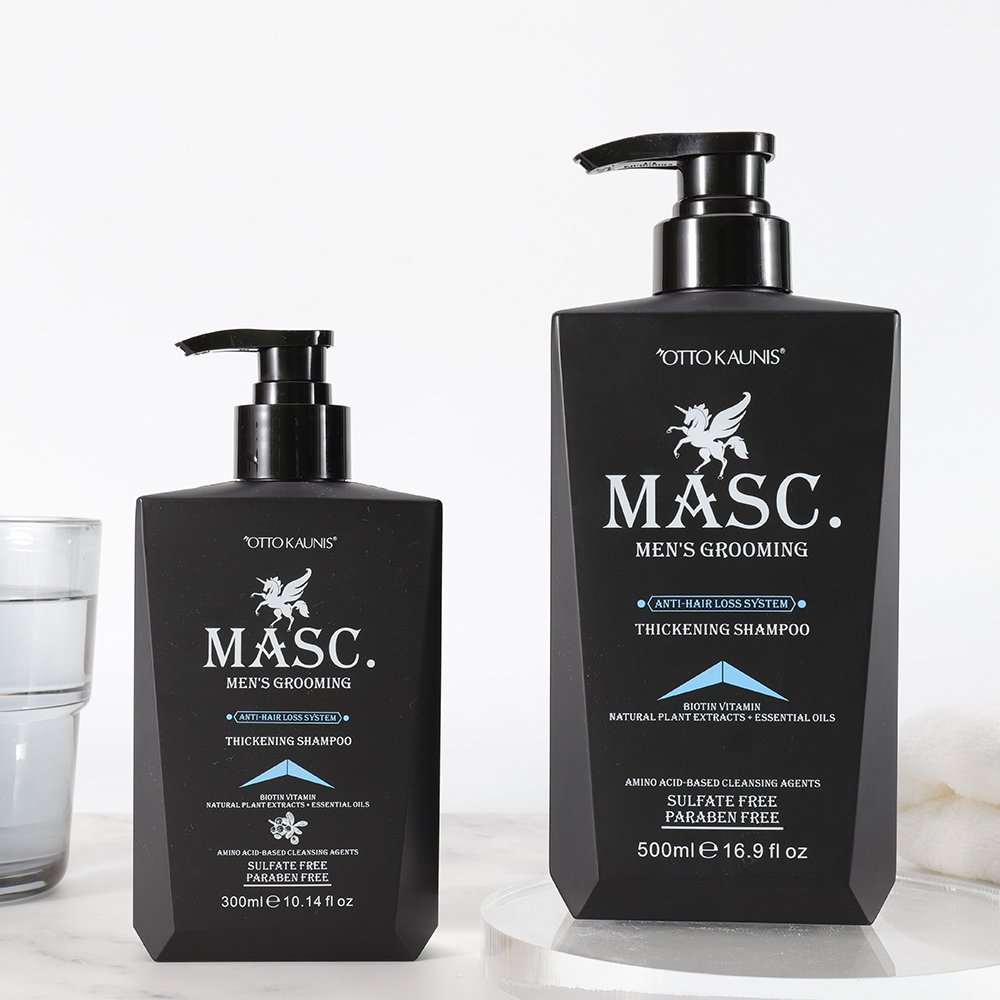 Make own brand natural ginger essence sulfate free anti loss men hair growth shampoo