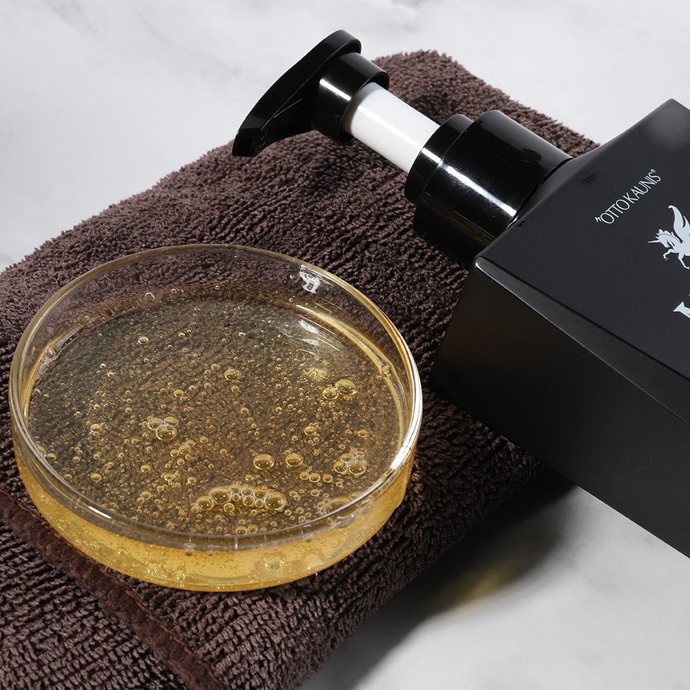 Make own brand natural ginger essence sulfate free anti loss men hair growth shampoo