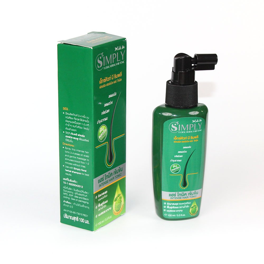 SIMPLY FLORAL HERBAL HAIR TONIC 100% Natural Nourishing Scalp Rapid Organic Hair Oil