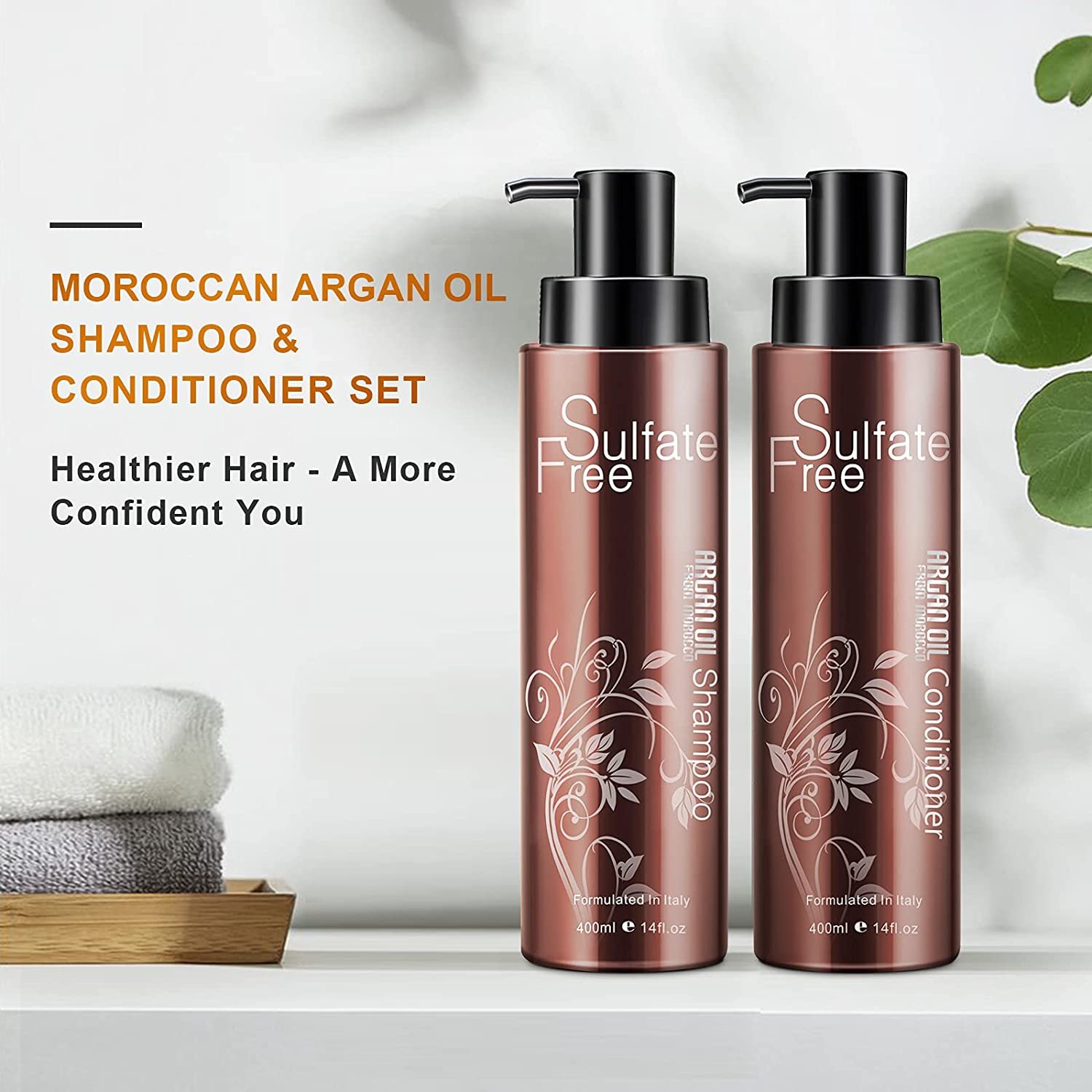 Customized Your LOGO Natural OIL-CONTROL Hair Care Shampoo Vegan Anti-Dandruff Sulfate Free Shampoo