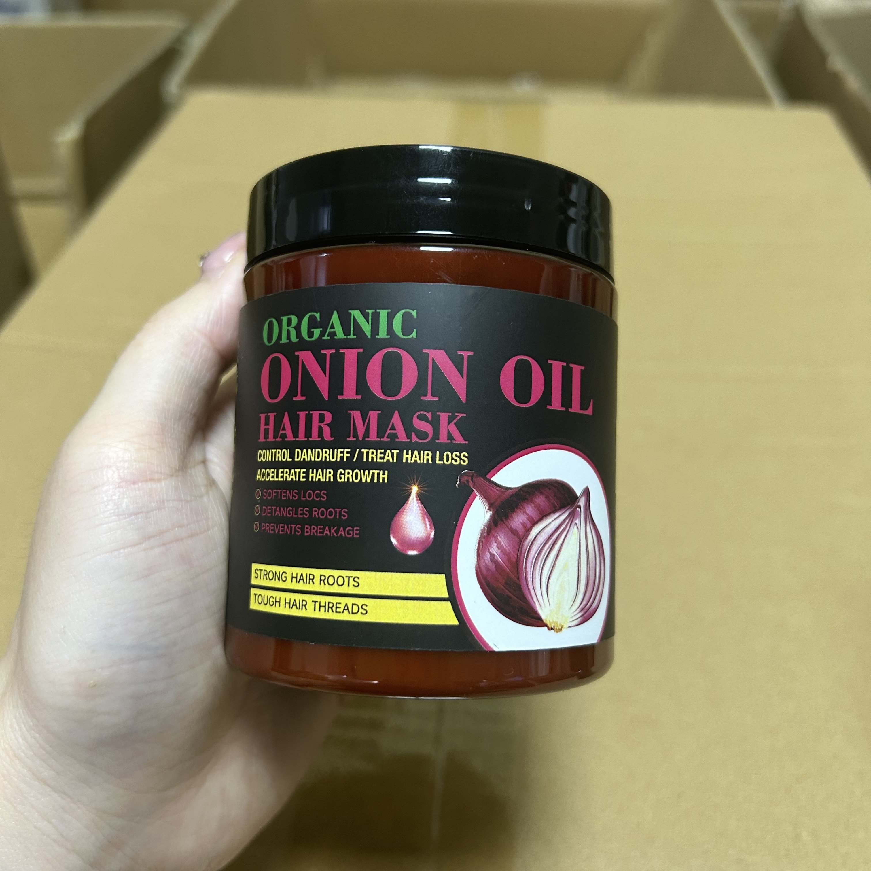 Manufacturer Wholesale Anti Hair Loss Strengthens Growth Red Onion Black Seed Oil Hair Shampoo And Conditioner