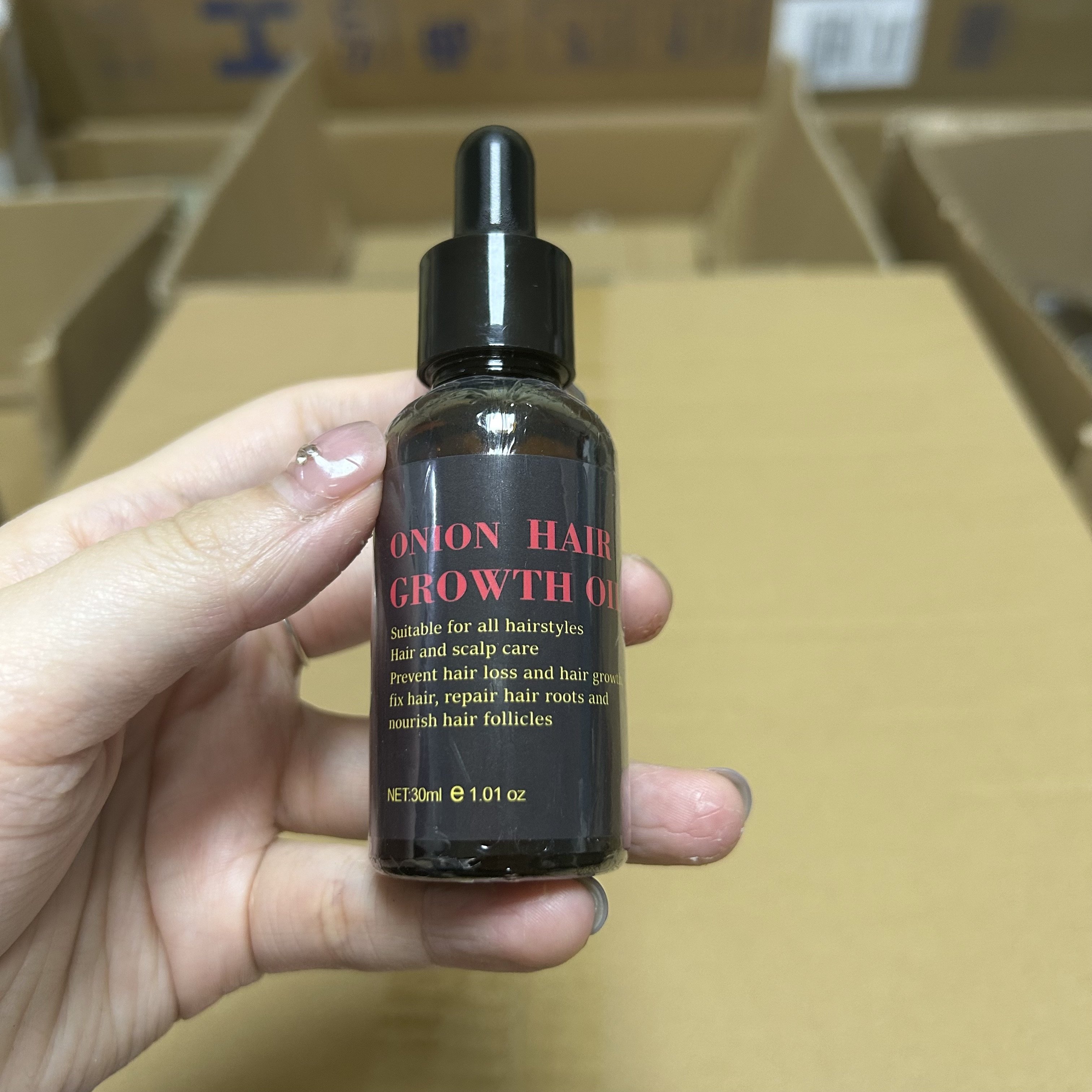 Manufacturer Wholesale Anti Hair Loss Strengthens Growth Red Onion Black Seed Oil Hair Shampoo And Conditioner