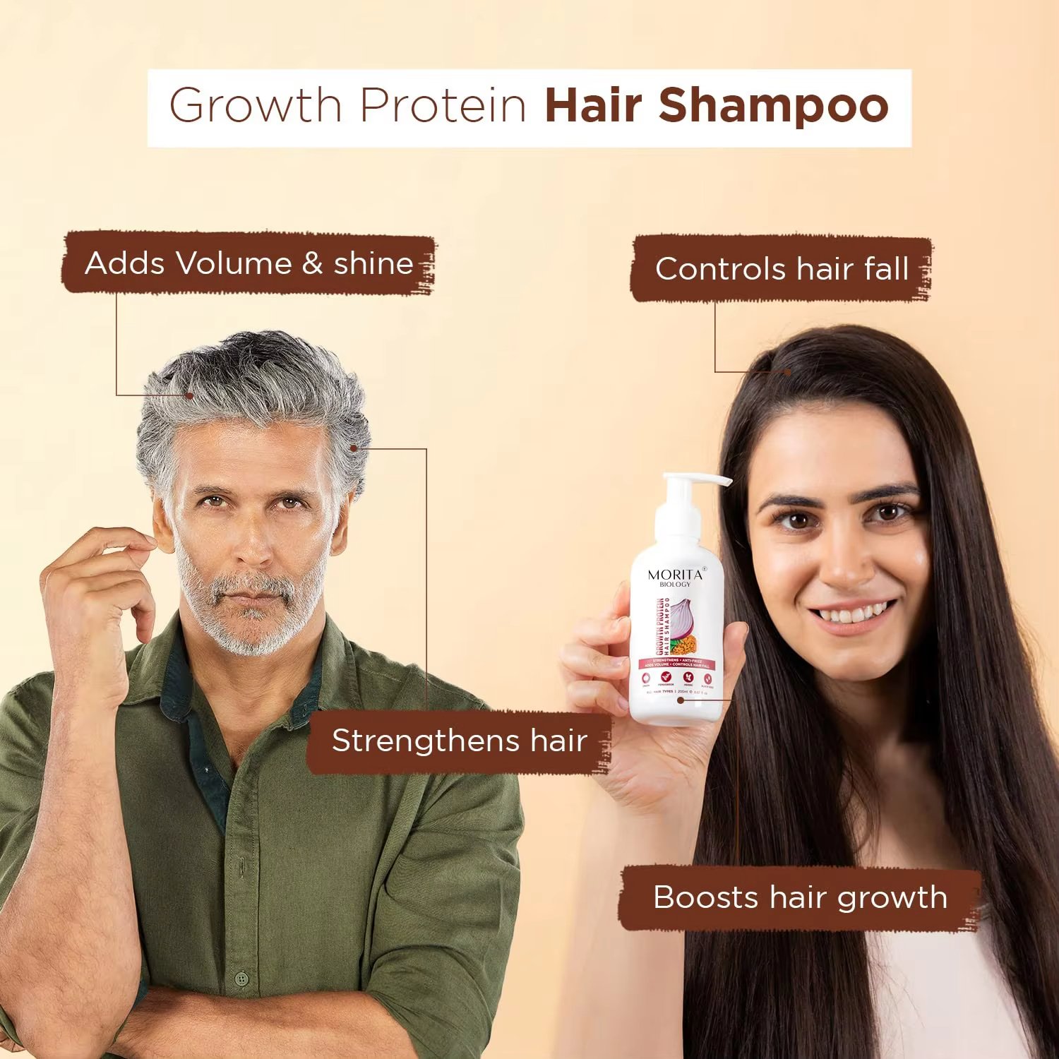 Best Herbal Hair Loss Shampoo Color-Protection & Anti Dandruff and Protein & Onion Frizzy Hair Shampoo