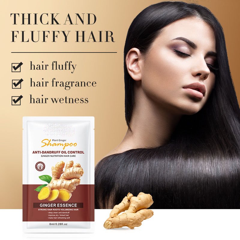 SUCCSION Hair Care Products Organic Anti Hair Loss Moisturizing Shampoo Small Ginger Shampoo For Hotels