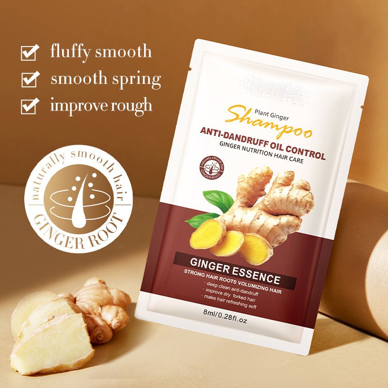 SUCCSION Hair Care Products Organic Anti Hair Loss Moisturizing Shampoo Small Ginger Shampoo For Hotels