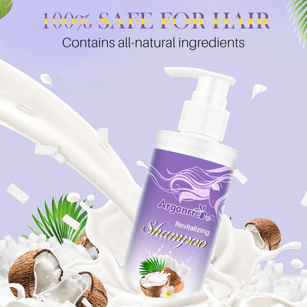 Custom coconut milk ingredient curly natural 4c hair production afro shampoo for 4c hair