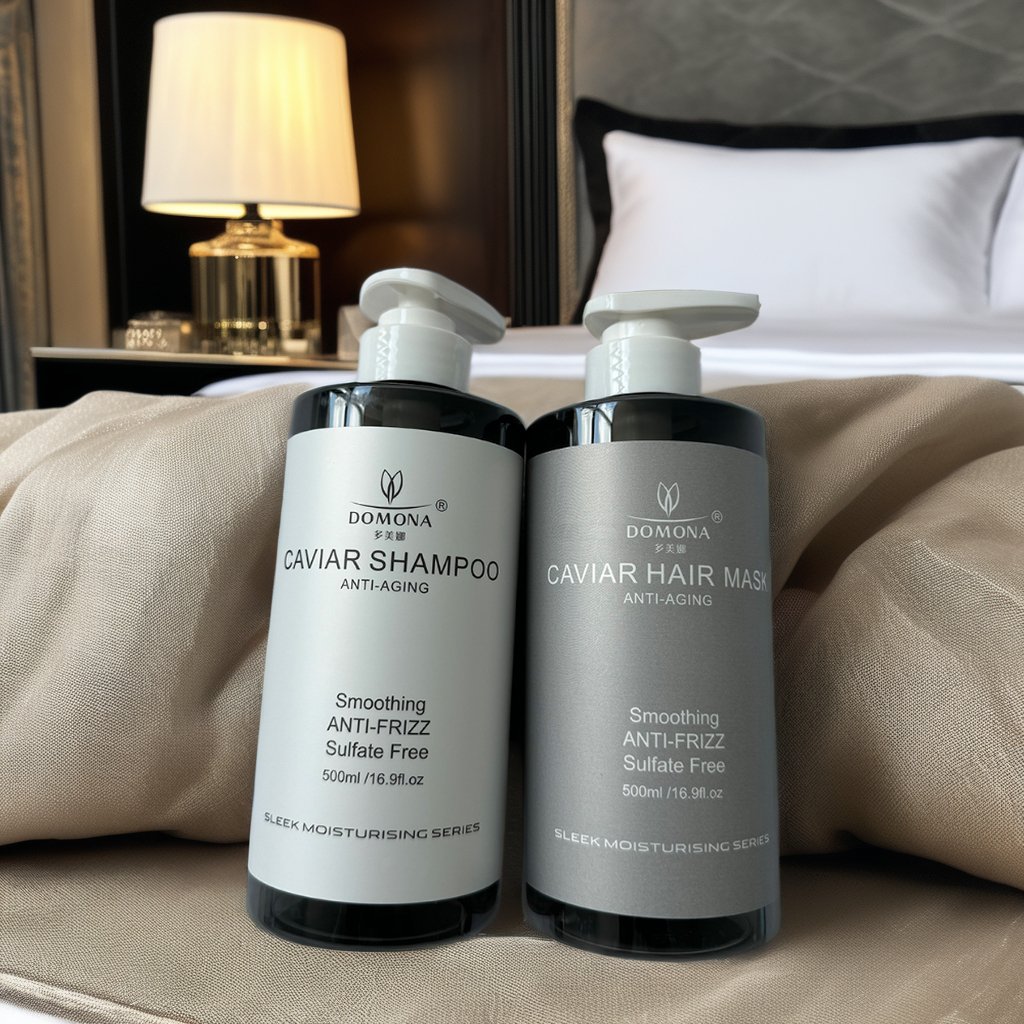 Hot Selling 500ml caviar collagen Shampoo hair care cream product conditioner spray oil for black hair
