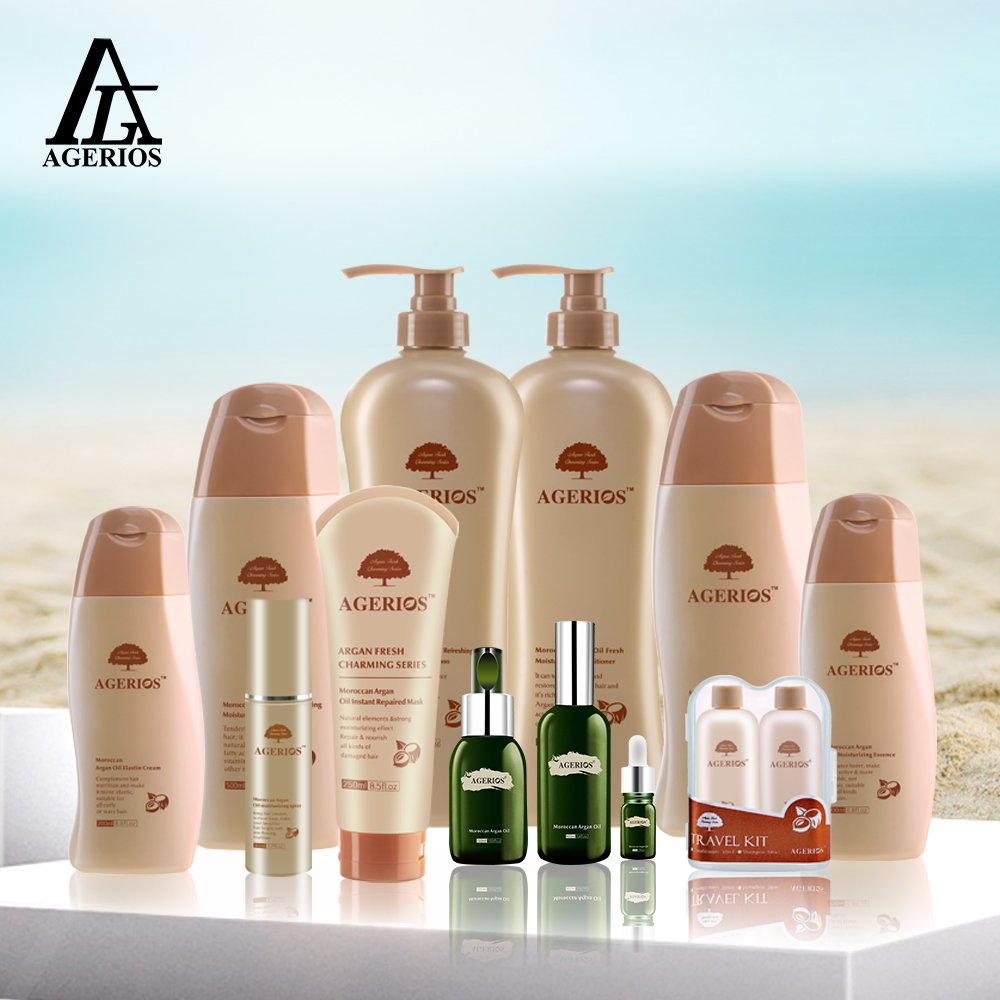 Natural Aromatherapy Argan Protein Shampoo Sulfate Free Organic Argan Oil Hair Shampoo