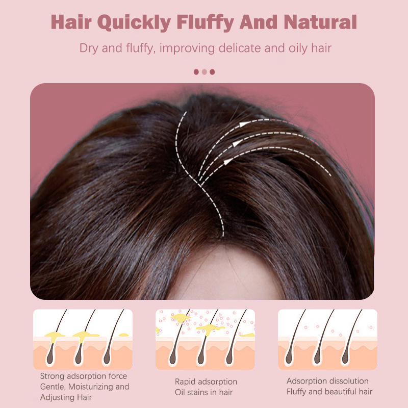 Wholesale Factory Iinnovative Formula Takes Dry Shampoo Shine Manageability Spray Natural for Women and Men Unisex Adults Normal
