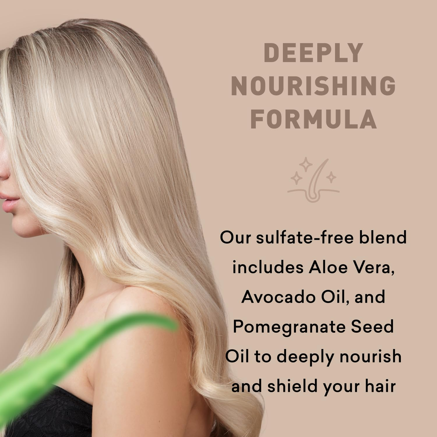 Just Nutritive Shampoo For Blonde Natural & Color-Treated Hair