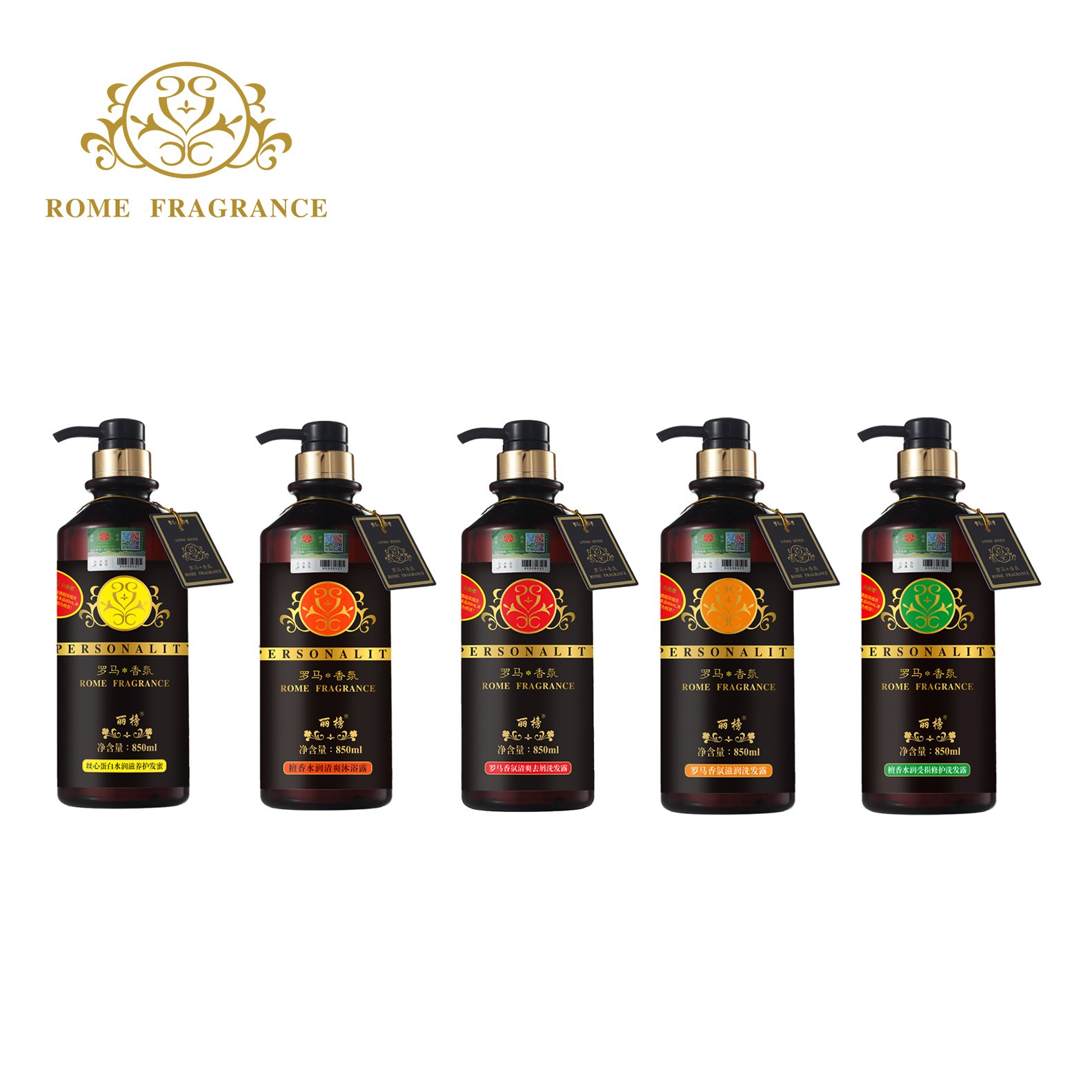 Hair Care Products Shampoo Private Label Rome Fragrance Sandalwood SPA Damage Repair Hair Shampoo Wholesale