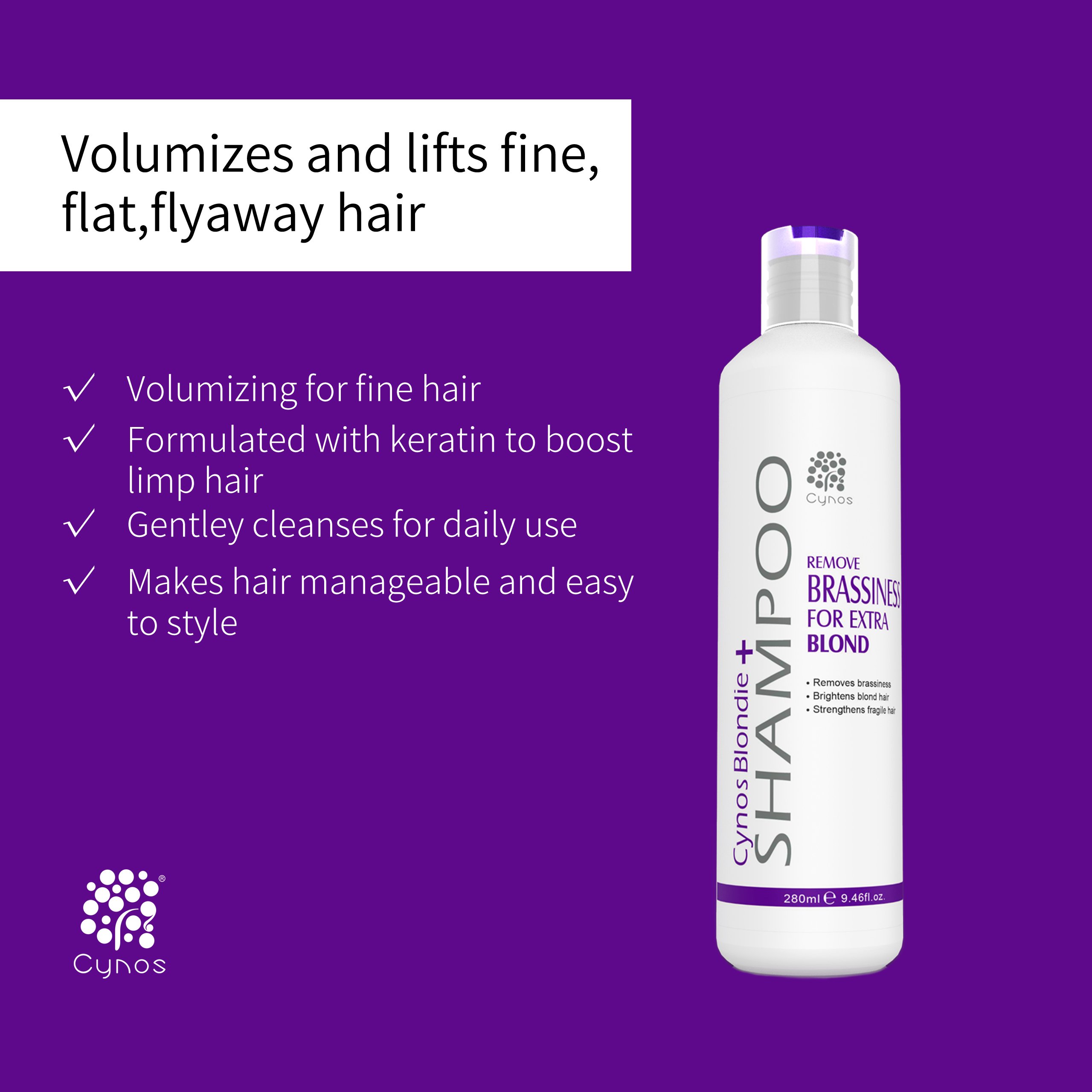 Wholesale Private Label Purple Shampoo For blonde Hair dye Anti- Brassy Purple Toner No Yellow Shampoo Violet Silver Shampoo