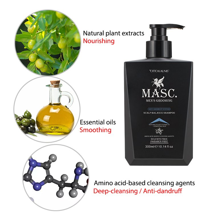 wholesale organic tea tree sulfate and paraben free professional anti dandruff shampoo