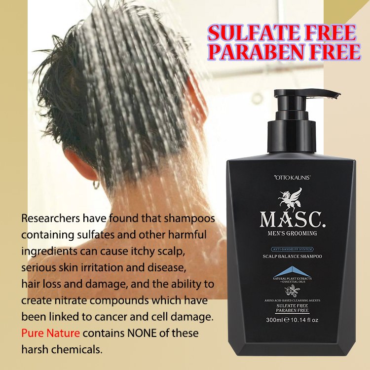 wholesale organic tea tree sulfate and paraben free professional anti dandruff shampoo