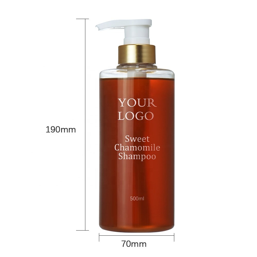 OEM Private Label Hair Products Oil Control Nourish Hair Moisturizing Fluffy Sweet Chamomile Shampoo