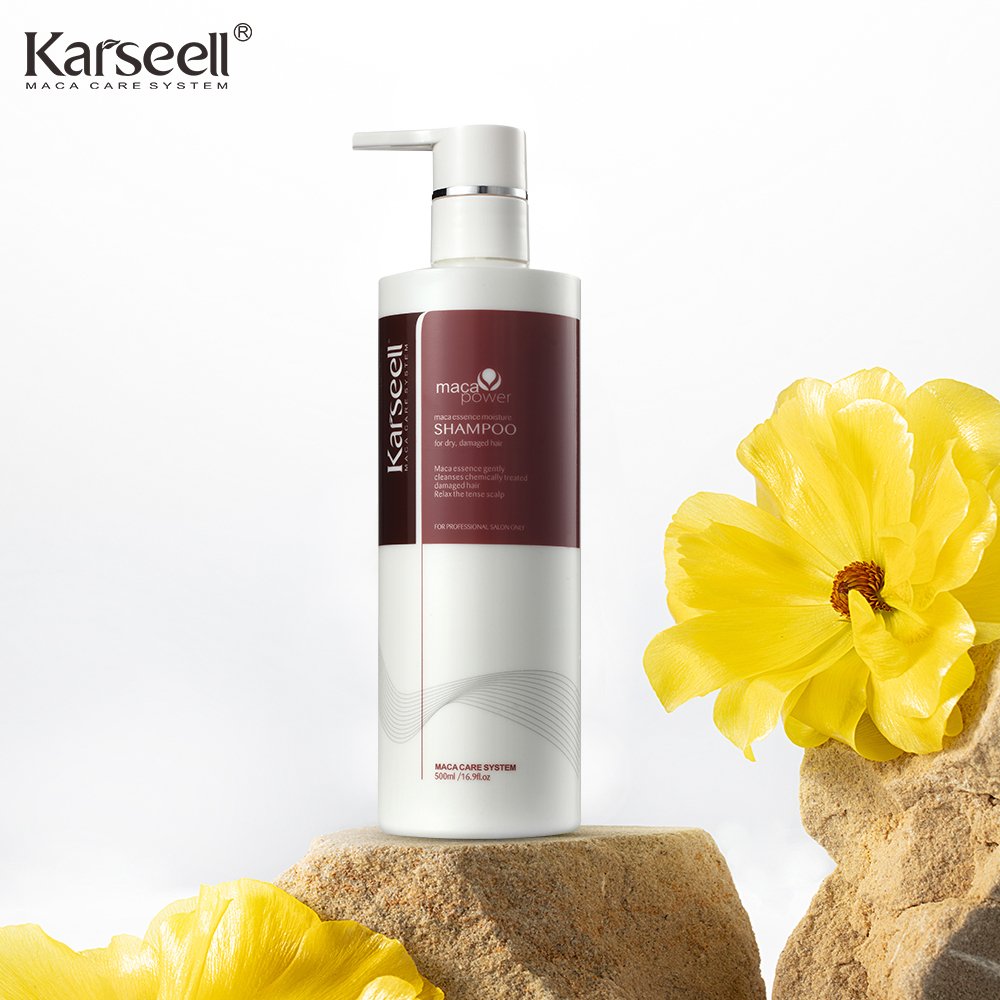 Karseell Hair Shampoo Protein-Rich Collagen Rebuilds Repairs And Enhances Shine Natural Hair Shampoo