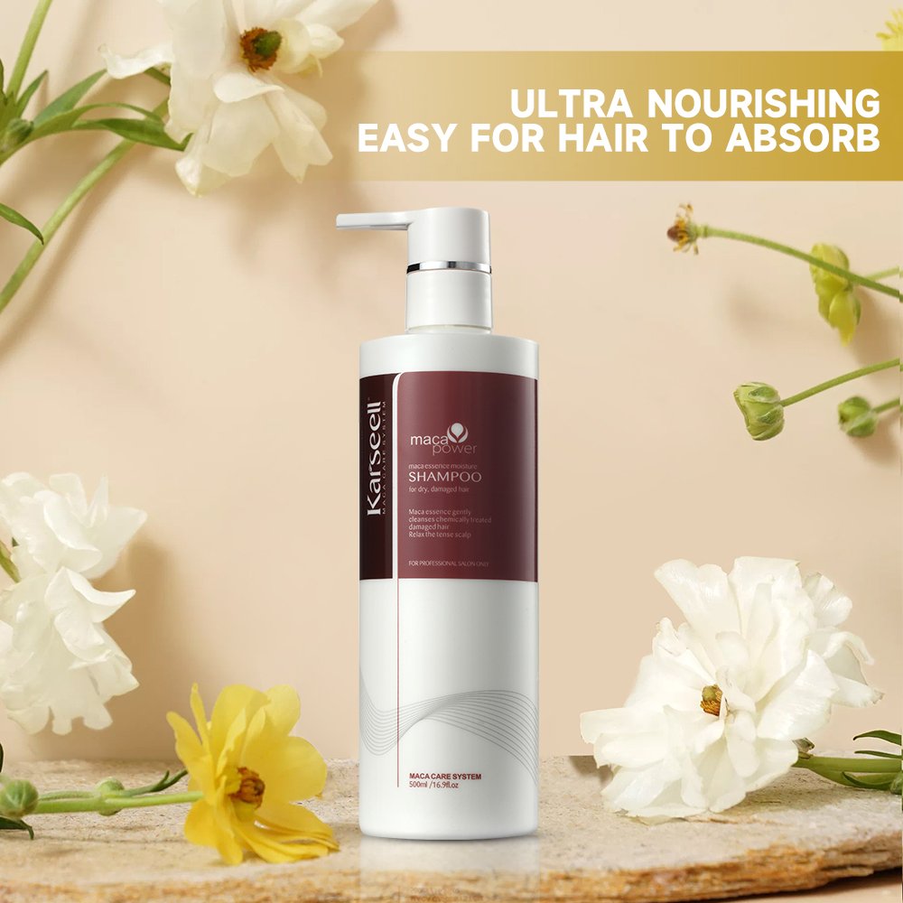 Karseell Hair Shampoo Protein-Rich Collagen Rebuilds Repairs And Enhances Shine Natural Hair Shampoo