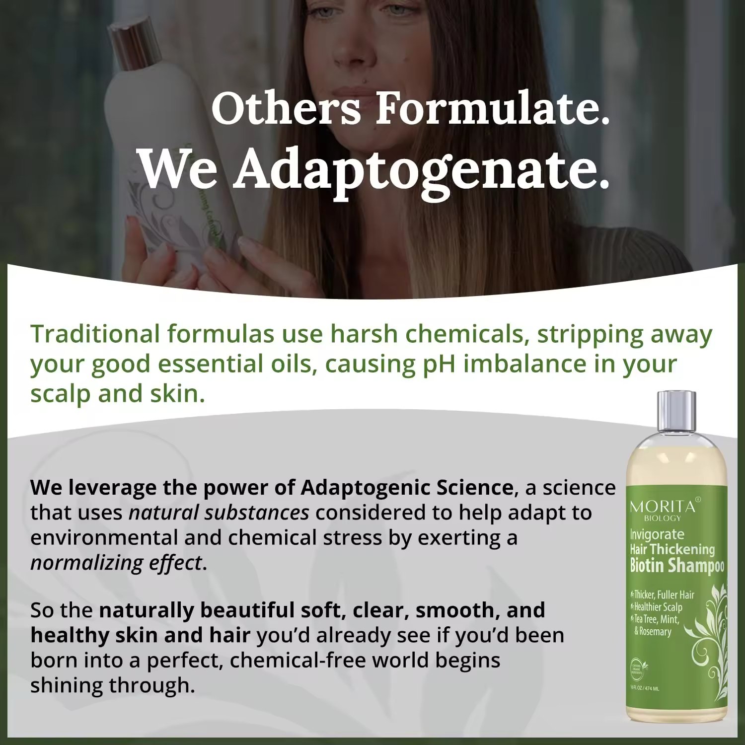 Custom Hair Care Set Paraben-free Anti-Dandruff Smoothing & Rosemary & Mint Shampoo and Conditioner Bar