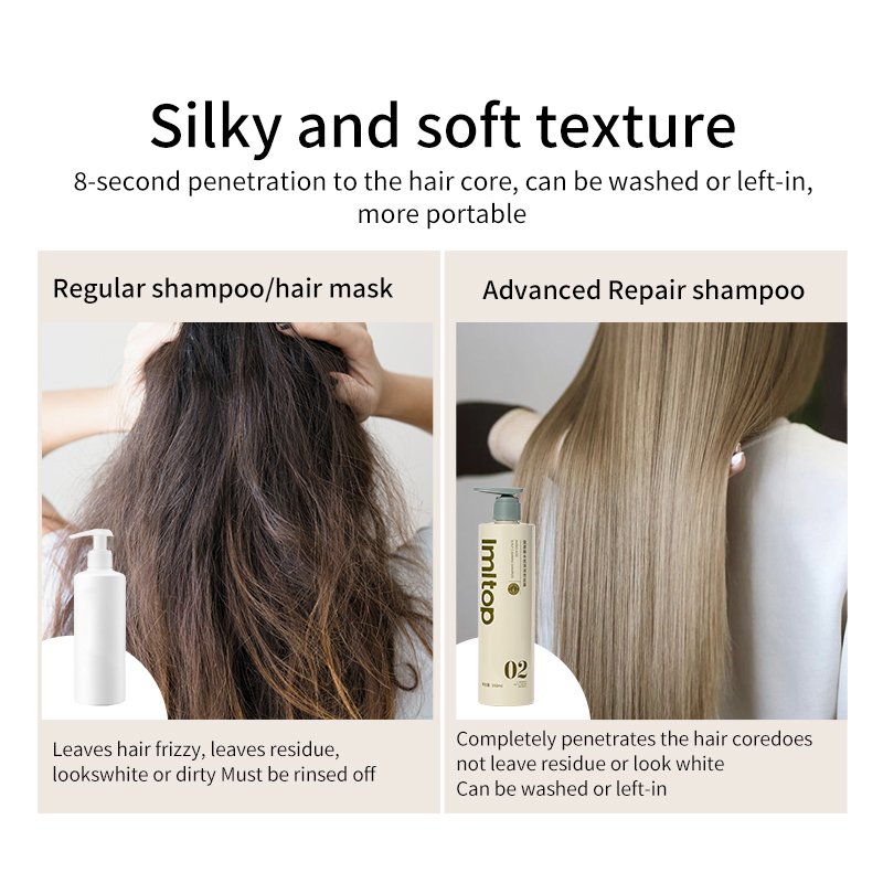 550ml Oil Control Shampoo Private Label Hair Fluffy Shampoo Saclp Care For Any Tape Hair Original Amino Acid Volumizing Shampoo