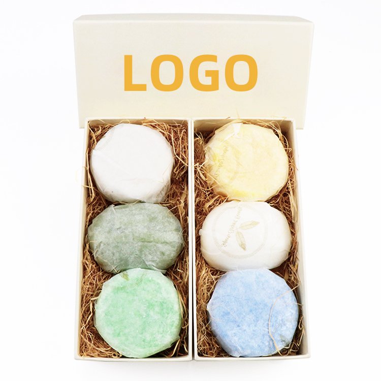 private label organic shampoo and conditioner bar for hair darkening